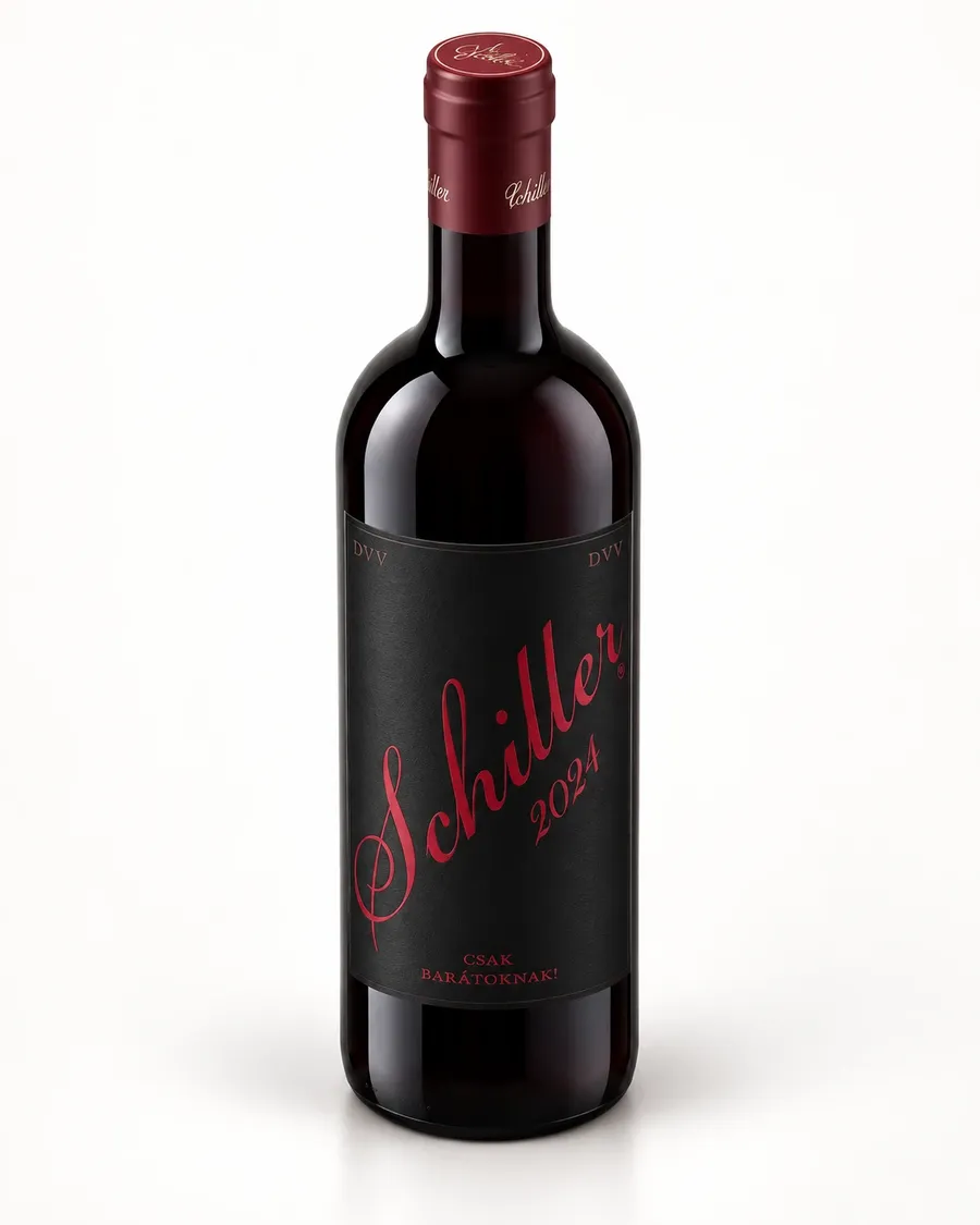 Fles Schiller 2024 van VonWely-Makk